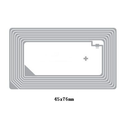materiale dell'ANIMALE DOMESTICO dell'intarsio di HF RFID di 85.5*54mm con il chip classico del ®  SLI di RFID