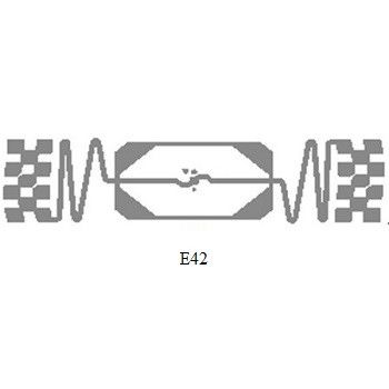 Intarsio con il chip di Impinji Monza 4, intarsio di frequenza ultraelevata di E42 RFID di HF Rfid