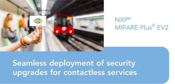 NXP® MIFARE Plus® EV2 Smart Card per controllo di accesso con la carta di plastica dello spazio in bianco di NFC di RFID