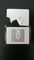 L'etichetta fragile dello spazio in bianco RFID della carta di etichetta di RFID facile per stacca