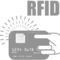 Carta astuta del PVC di HF Legic ATC256/512 di RFID, carta bianca astuta di RFID nella società di ATMEL