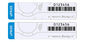 Etichette del parabrezza di frequenza ultraelevata RFID con stampa di numero per la gestione del veicolo