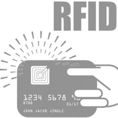 Protocollo di Atmel AT88SC6416CRF 13.56Mhz RFID Smart Card ISO14443b per controllo di accesso