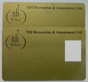 carte magnetica 85,5 x 54mm del PVC di lealtà di numero di serie di stampa di affari