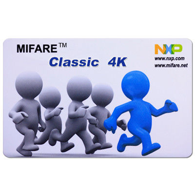 ®Classic 4K Smart Card con chip card senza contatto RFID per il controllo degli accessi o l'appartenenza