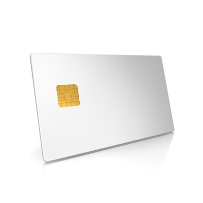 Carta in bianco di iso CR80 RFID di spessore del SAM AV2 RFID Smart Card 0.84mm di