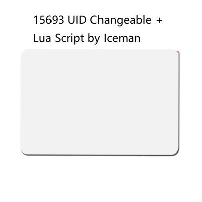 15693 carta e Lua Script By Iceman di plastica variabili di UID GEN2 Rfid
