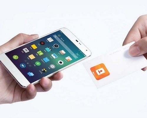 NFC senza contatto Smart Card per controllo di accesso, carte di plastica di Nfc