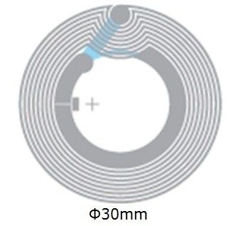 Intarsio di HF RFID dell'ANIMALE DOMESTICO del diametro 33mm bagnato con il chip classico del ®/ SLI/NFC di RFID