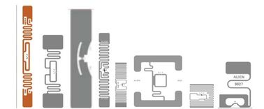 Intarsio bagnato dell'intarsio asciutto dell'intarsio di frequenza ultraelevata del chip di AZ H3, 18000-6C intarsio ultra ad alta frequenza di protocollo RFID