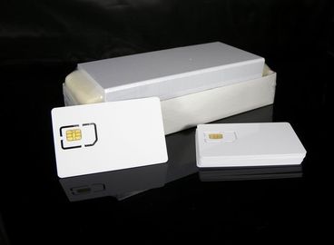 Bianco bianco Chip Custom contattato Smart Card, biglietti da visita con ISO