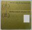 Iso 14443A della carta di identità astuta di HF RFID di NXP, più (s) la carta del PVC di 4K 4bytes con stampa metallica
